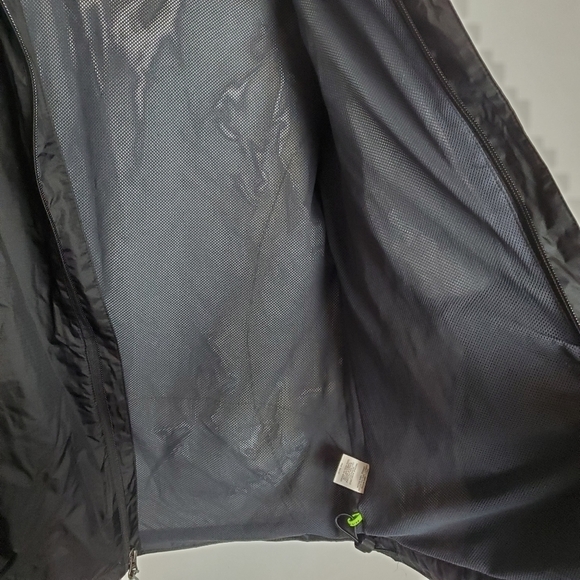 KOPPEN Small Windbreaker Black Hooded Full‎ zip Rain jacket - Picture 7 of 13